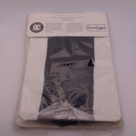 BAYCREST Thigh High Lace Band "Stay Up" Sandalfoot Average 9-10.5 Black - Picture 6 of 13